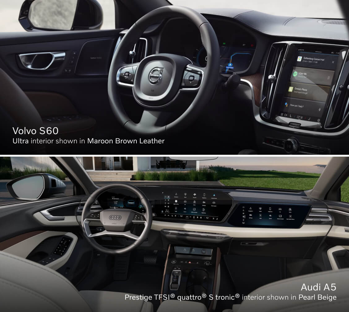 Audi A5 vs. Volvo S60 Technology