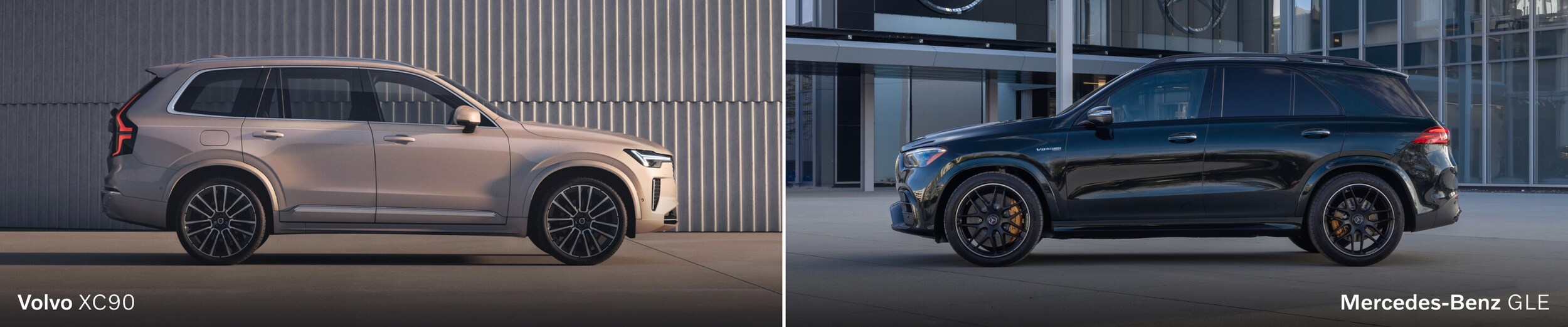 2023 Mercedes-Benz GLE vs Volvo XC90