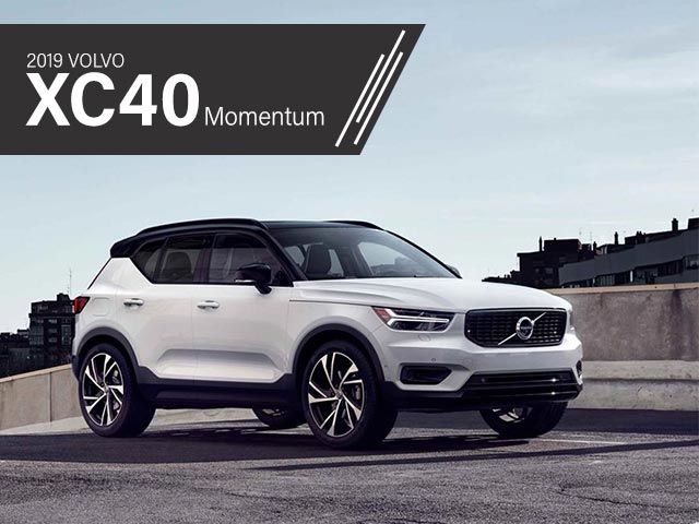 2019 white Volvo XC40 for lease in south Florida