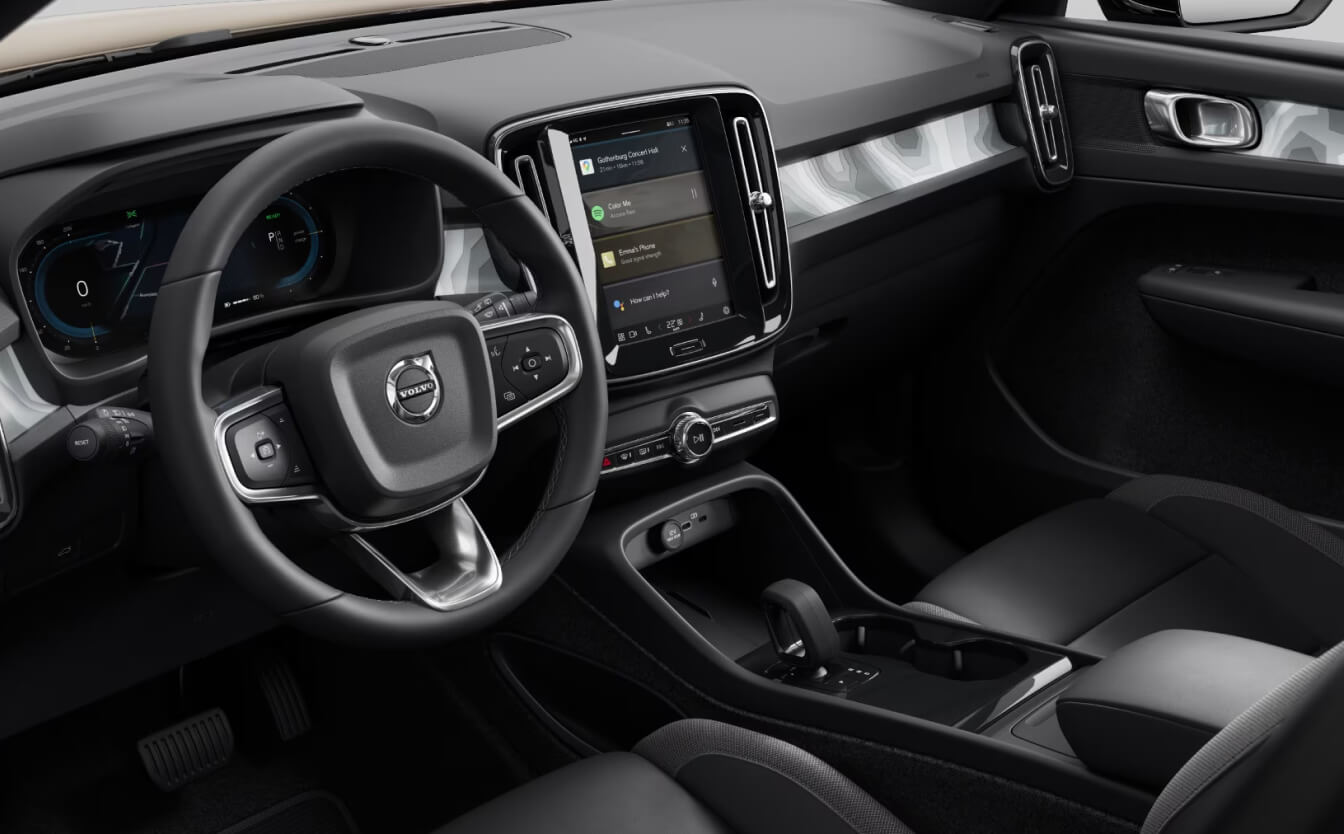 Predictions of the Volvo EX40 Interior
