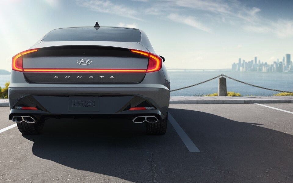 2021 Hyundai Sonata Exterior Rear View