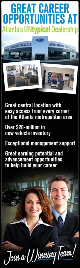 Career Opportunities at Gwinnett Place Ford