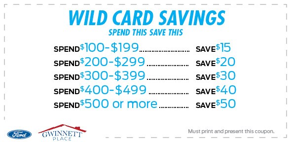 Wild Card Savings