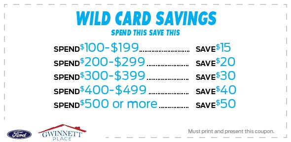 Wild Card Savings