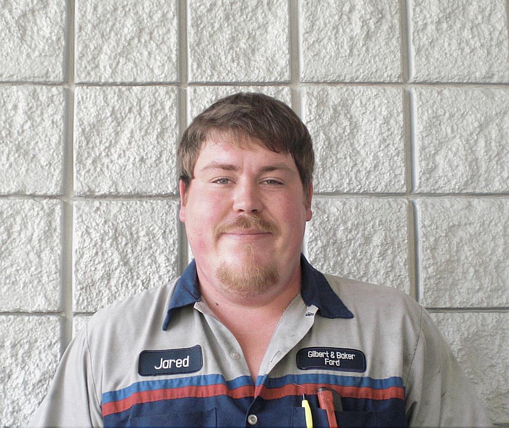 Jared Gill, Lube Technician