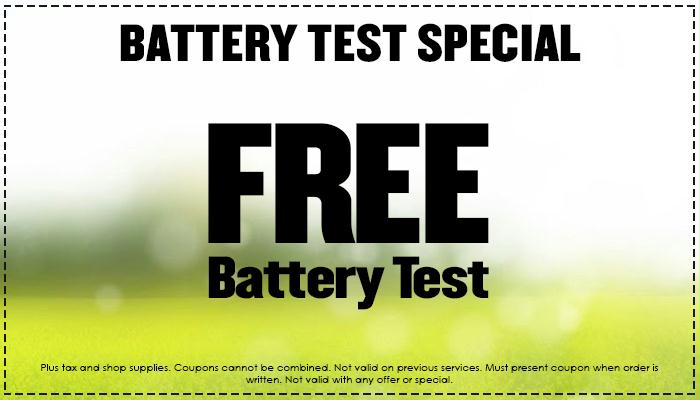 Battery Service Special Battery Service Special