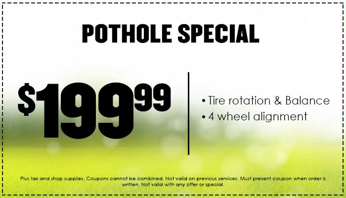 Pothole Special Pothole Special