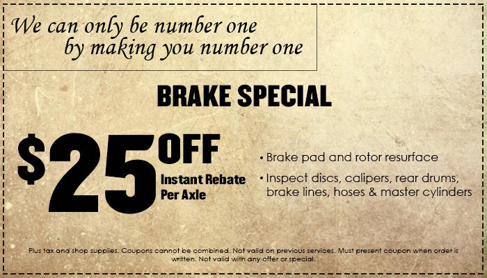 Brake Special Brake Special