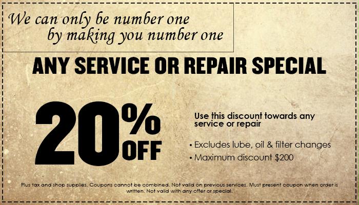Any Service Special Any Service Special