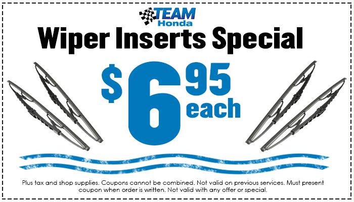 $6.95 Wiper Inserts $6.95 Wiper Inserts