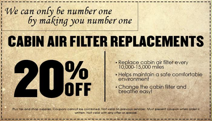 Cabin Air Filter Special Cabin Air Filter Special