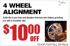4 Wheel Alignment Service Specials Duluth GA
