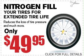 Nitrogen Tire Fill Service Gwinnett Place Nissan Service Atlanta 
GA
