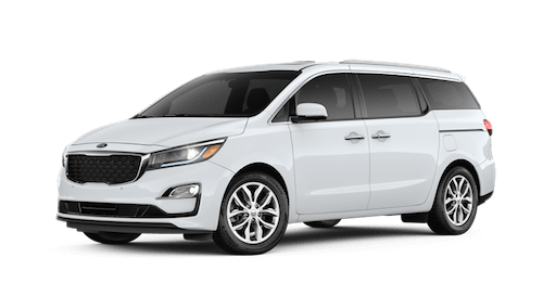 2019 Kia Sedona A white 2019 Kia Sedona
