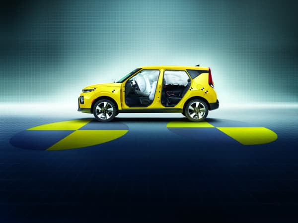 2020 Kia Soul Safety Airbag Deployment on the 2020 Kia Soul