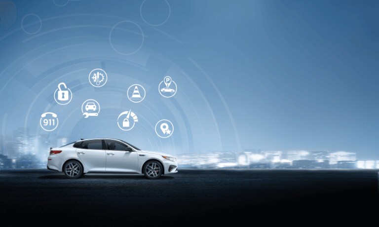 2020 Kia Optima Tech Tech features on the 2020 Kia Optima