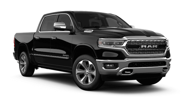 2019 Ram 1500 Limited A black 2019 Ram 1500 Limited