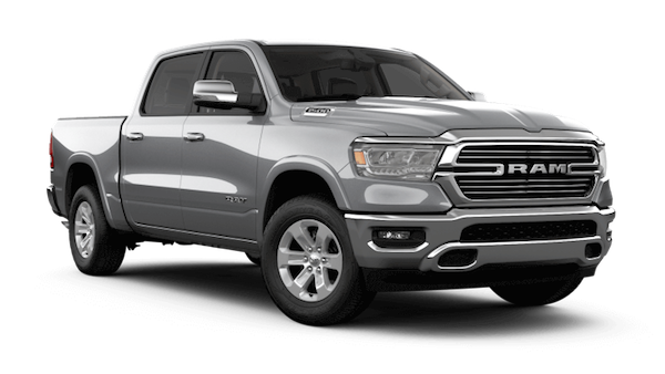 2019 Ram 1500 Laramie A silver 2019 Ram 1500 Laramie