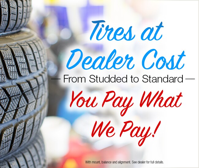 Tires At Dealer Cost