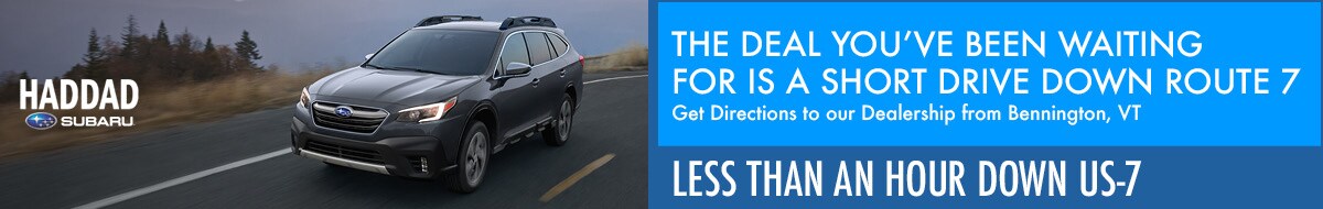 Directions from Bennington, VT