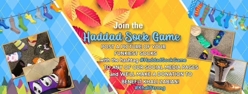 Join the Haddad Sock Game