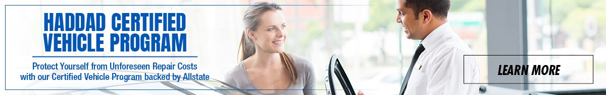 Haddad Certified Vehicle Program
