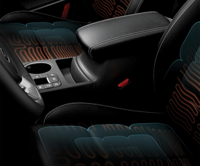 Heated and Ventilated Front Seats