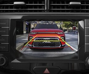 Rear view monitor.