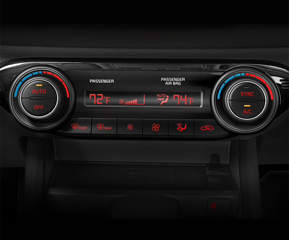 Dual Zone Automatic Temperature Control