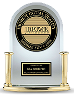 HIGHEST RANKED MIDSIZE SUV IN INITIAL QUALITY