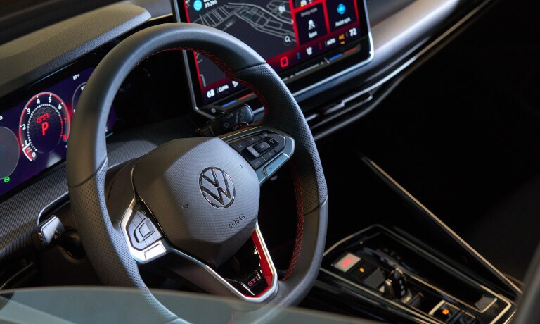 2025 Volkswagen Golf GTI steering wheel