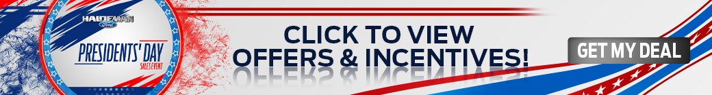Haldeman Ford Presidents' Day Sales Event
