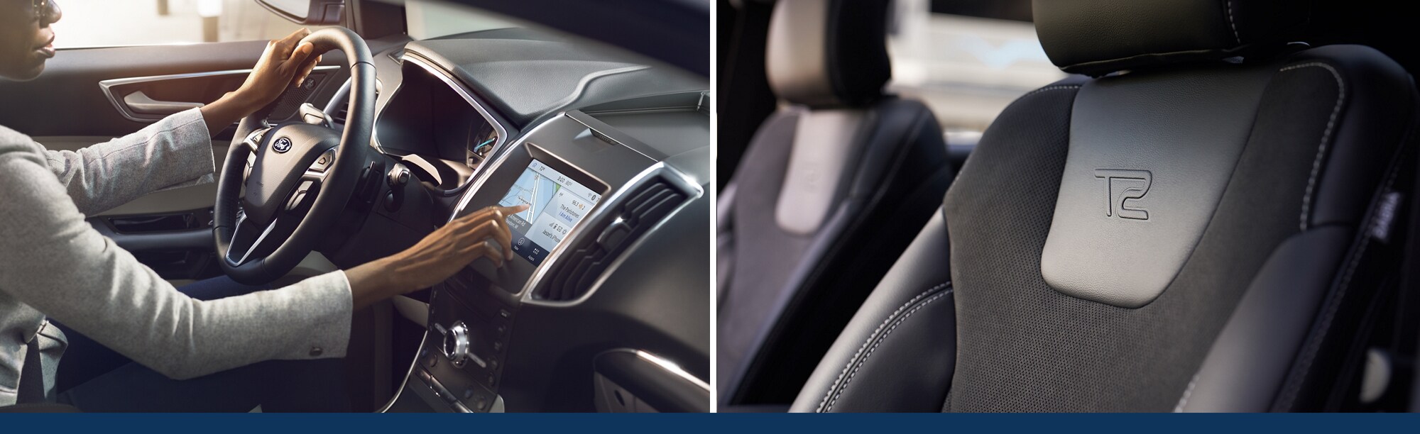 2020 Ford Edge interior