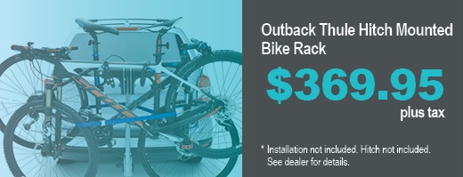 Outback Thule Hitch Mounted Bike Rack