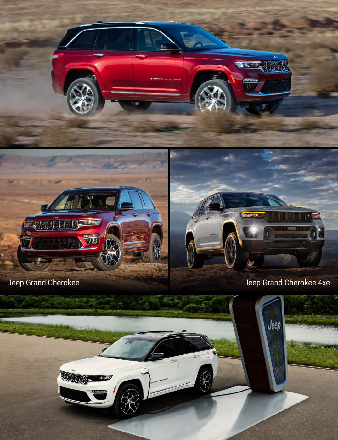 Jeep Grand Cherokee vs. Grand Cherokee 4xe Specs and Fuel Economy