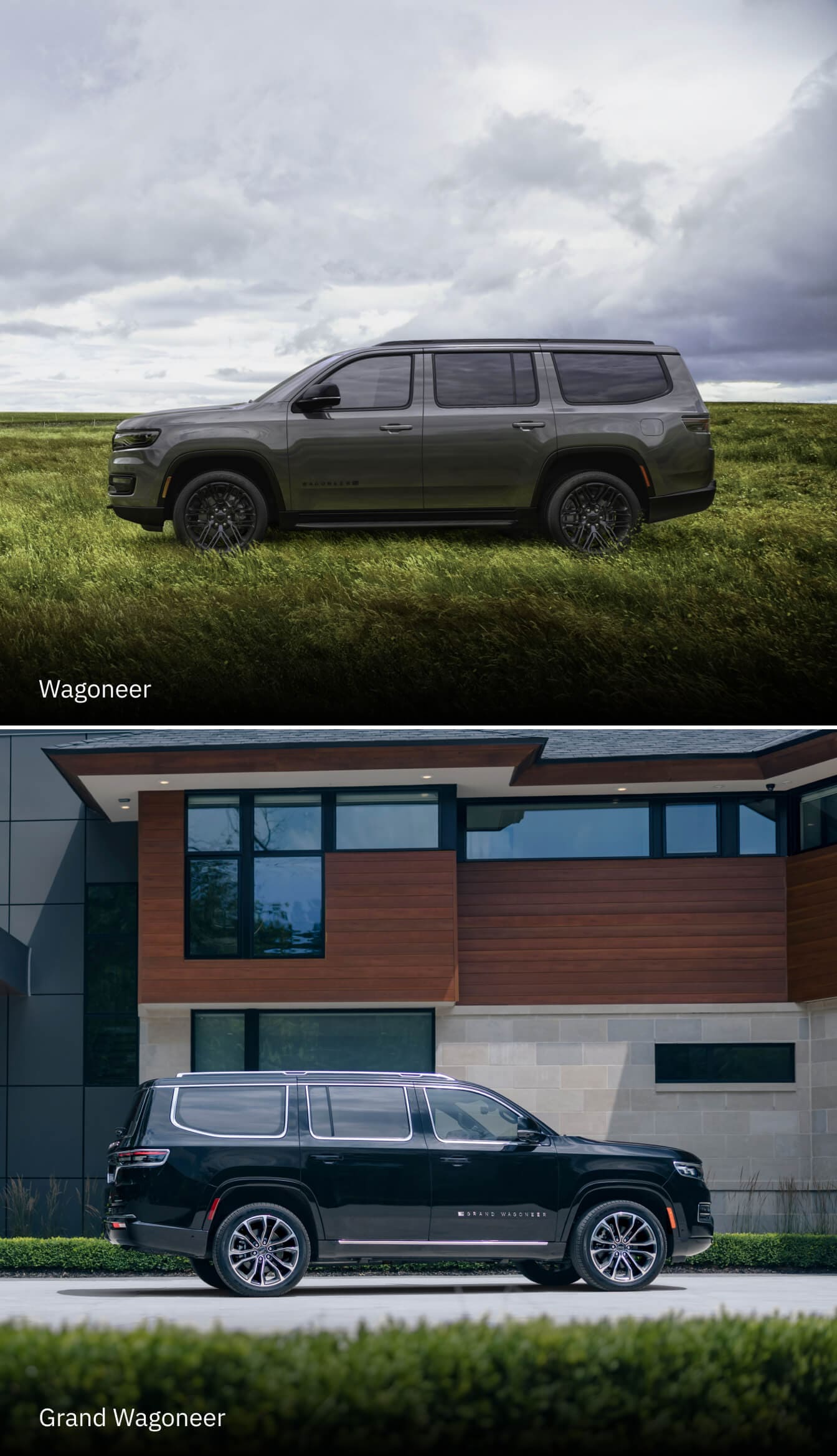 Wagoneer SUV vs. Grand Wagoneer SUV Specs
