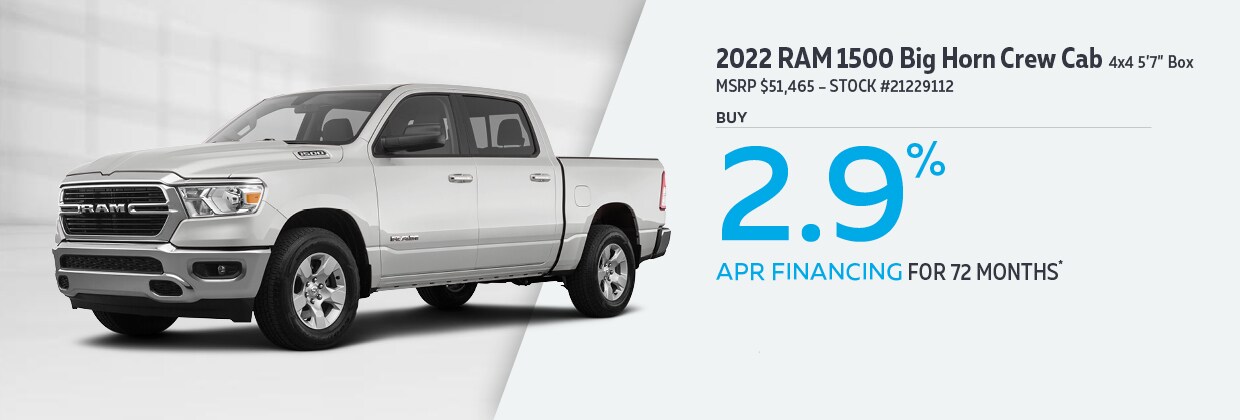 2022 RAM 1500 Big Horn Crew Cab