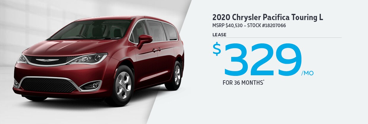2020 Chrysler Pacifica - Lease for $329/mo
