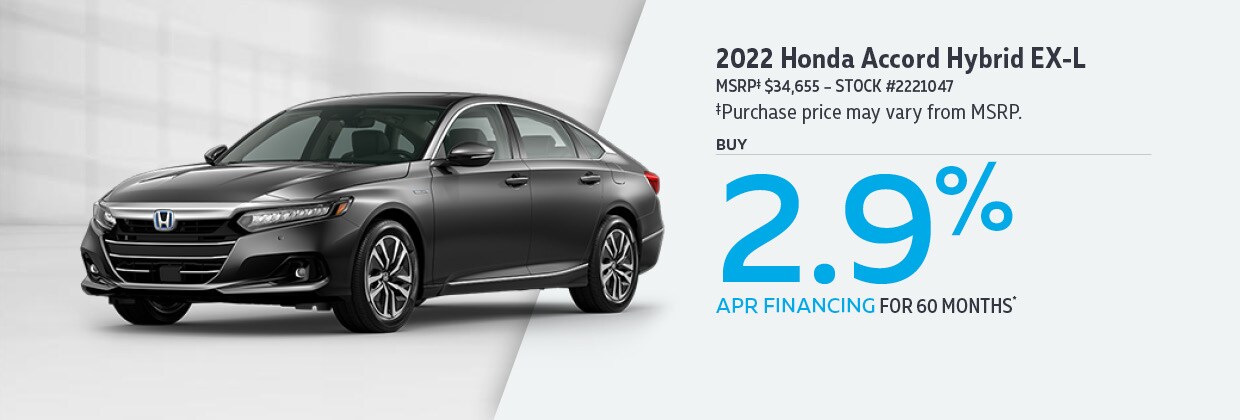 2022 Honda Accord Hybrid EX-L