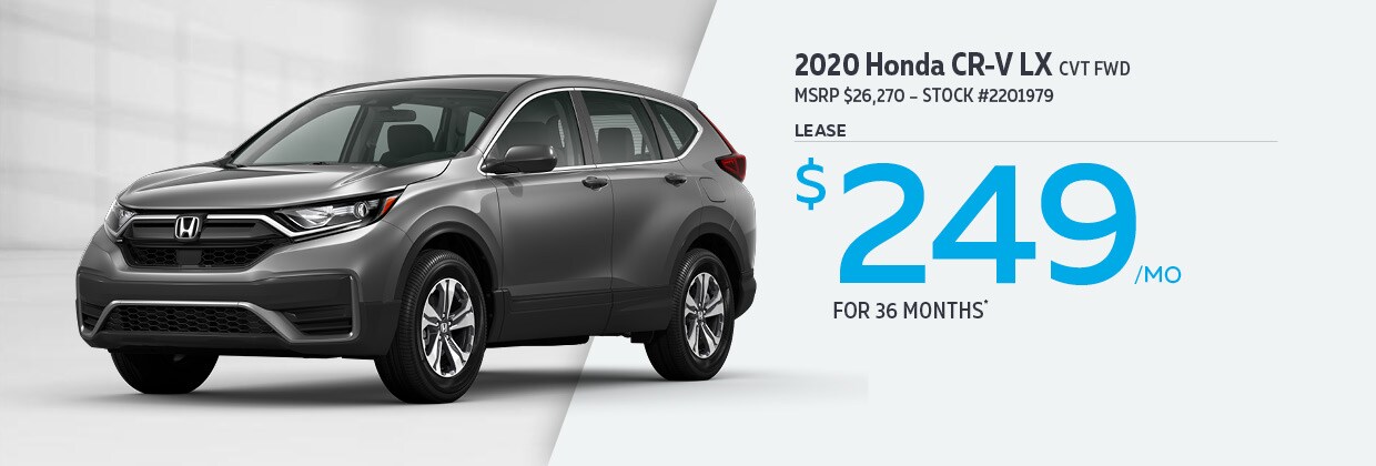 2020 Honda CR-V LX CVT FWD Lease for $249/mo