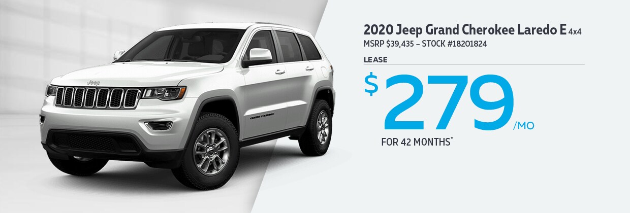 2020 Jeep Grand Cherokee - Lease for $279/mo