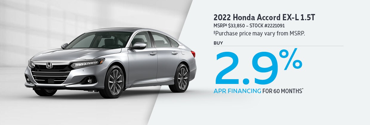 2022 Honda Accord EX-L 1.5T