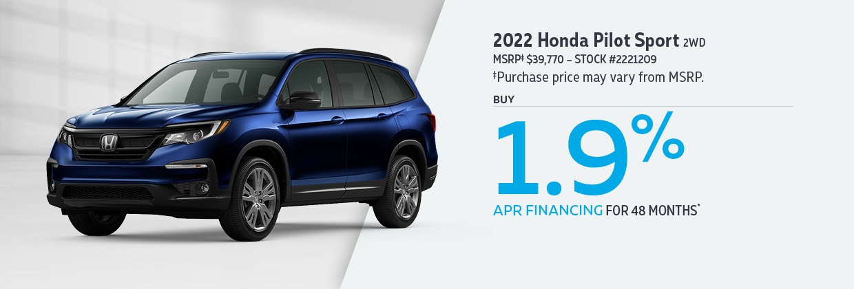 2022 Honda Pilot Sport 2WD