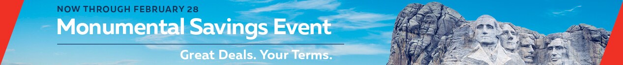 Monumental Savings Event