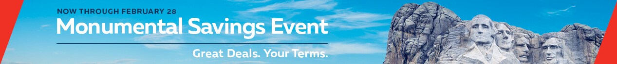 Monumental Savings Event