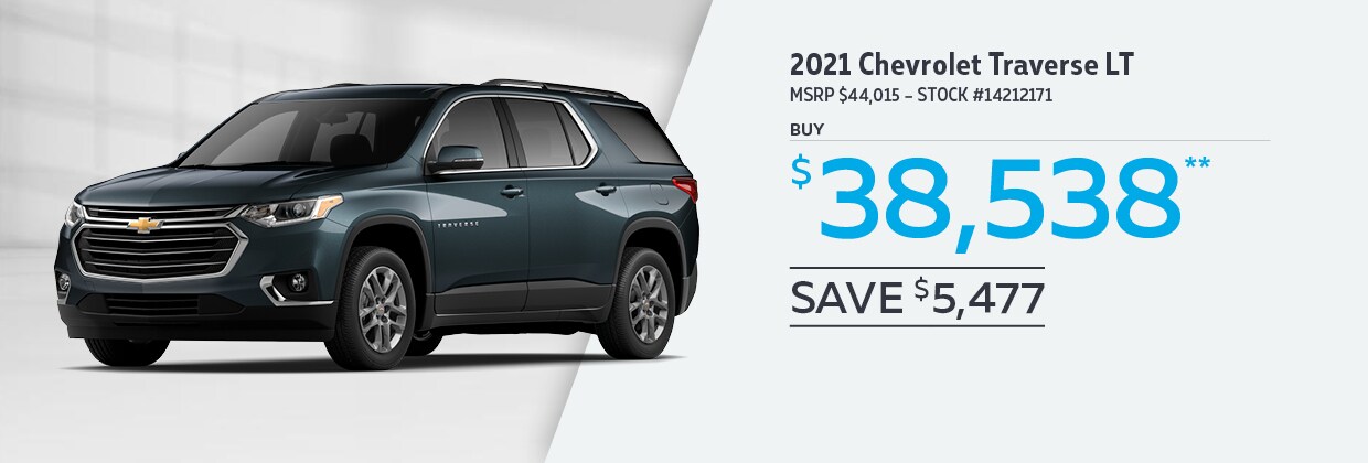 2021 Chevrolet Traverse LT