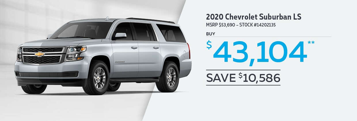 2020 Chevrolet Suburban LS Buy for $43,104