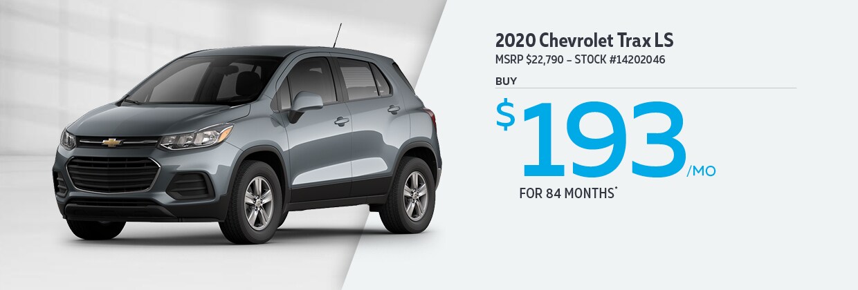 2020 Chevrolet Trax LS Buy for $193/mo