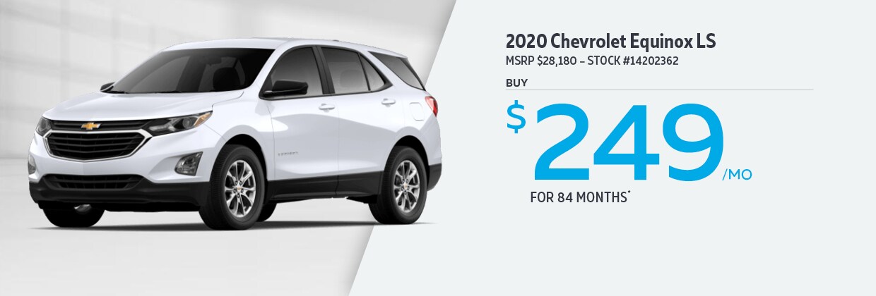 2020 Chevrolet Equinox LS Buy for $249/mo