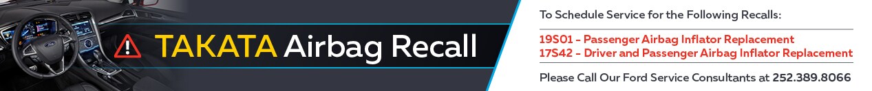 Ford Takata Airbag Recall Contact Info